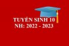 Thông báo về việc chọn nhóm môn học, khối 10 năm học 2022-2023