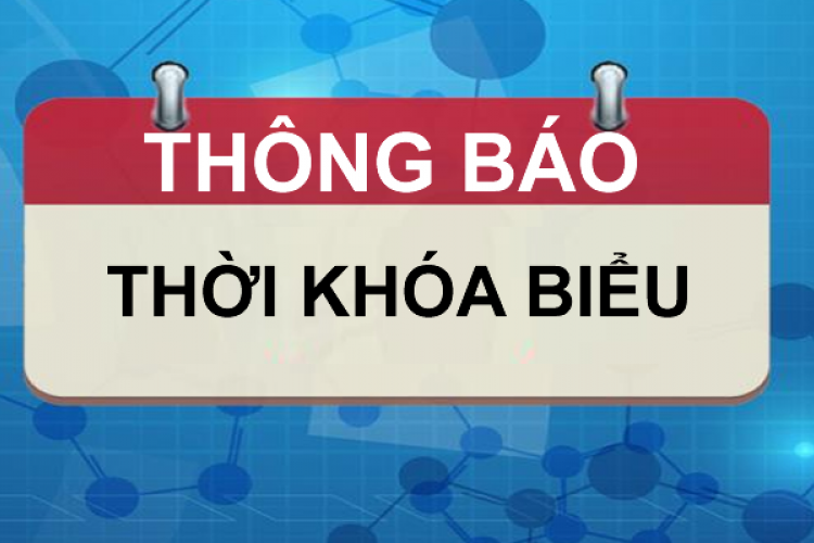 Thong bao thoi khoa bieu