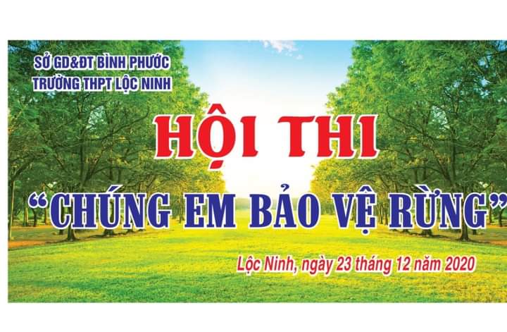 Hội thi "Chúng em bảo vệ rừng"
