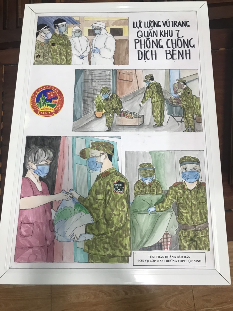 V/v hưởng ứng tham gia cuộc thi sáng tác, phổ biến tác phẩm văn học đề tài "Chống dịch. cứu dân", LLVT