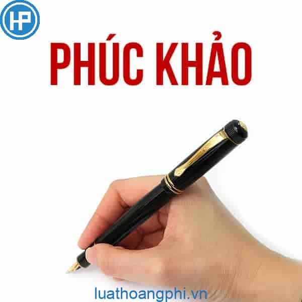 thu tuc phuc khao thi tot nghiep THPT 2021