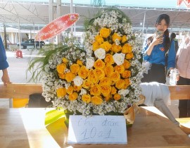 Hội thi cắm hoa chào mừng 20/11/2020